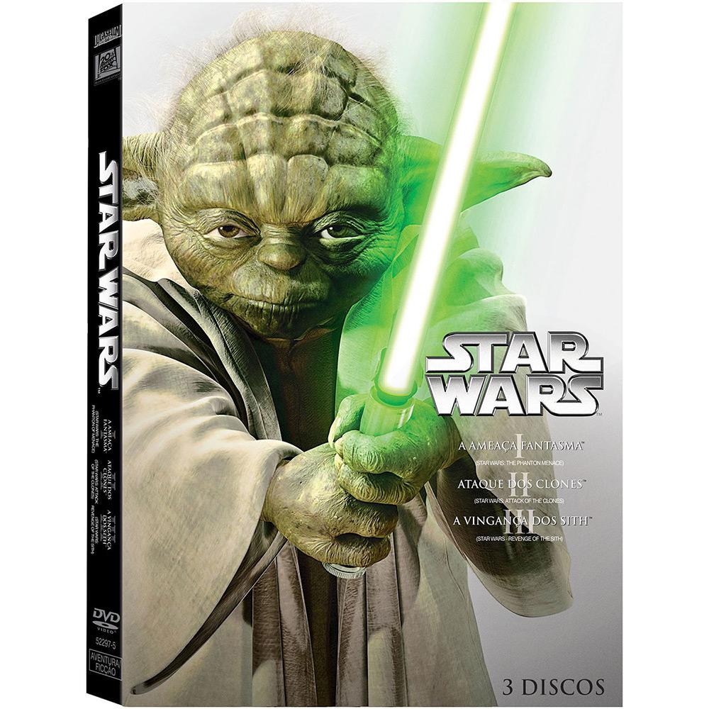 DVD - Trilogia Star Wars - Episódios 1 a 3 (3 Discos) é bom? Vale a pena?