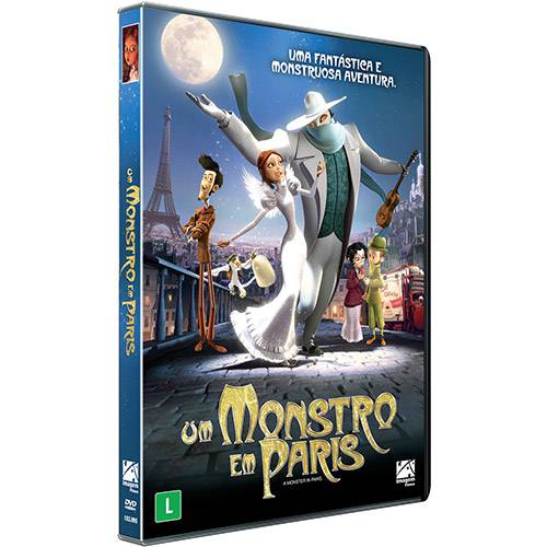 DVD Um Monstro em Paris é bom? Vale a pena?