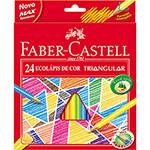 Ecolápis de Cor Triangular C/24 Cores - Faber- Castell é bom? Vale a pena?