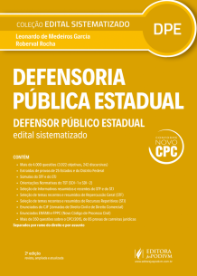 Edital Sistematizado - DPE - Defensor Público Estadual (2016) é bom? Vale a pena?