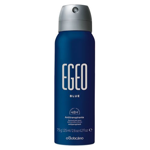 2 Egeo Desodorante Aerosol Antitranspirante Blue 75g Cada é bom? Vale a pena?