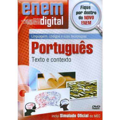 Enem Digital Portugues - Texto e Contexto - Dvd é bom? Vale a pena?