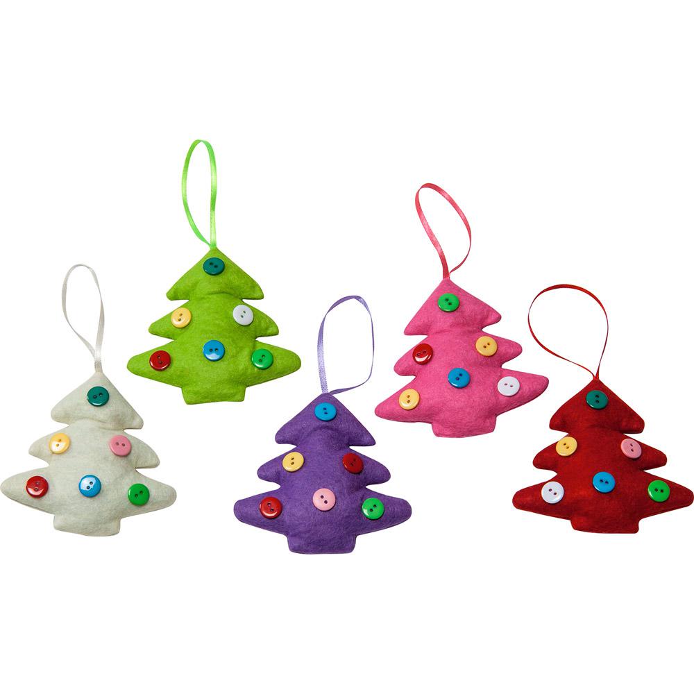 Enfeite de Árvore Pinheiro em Feltro com Botões Aplicados 10 Peças - Christmas Traditions é bom? Vale a pena?