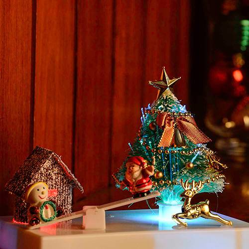 Enfeite Iluminado Papai Noel na Gangorra - Orb Christmas é bom? Vale a pena?