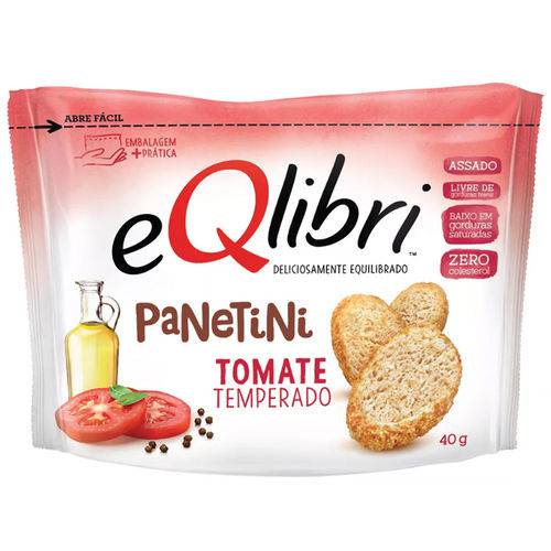 Eqlibri Panetini Tomate Temperado 40g - Elma Chips é bom? Vale a pena?