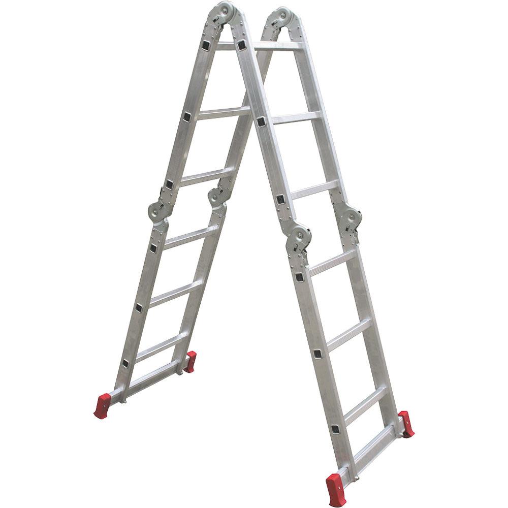 Escada Articulada Botafogo Lar&Lazer 3 x 4 em alumínio 12 Degraus é bom? Vale a pena?