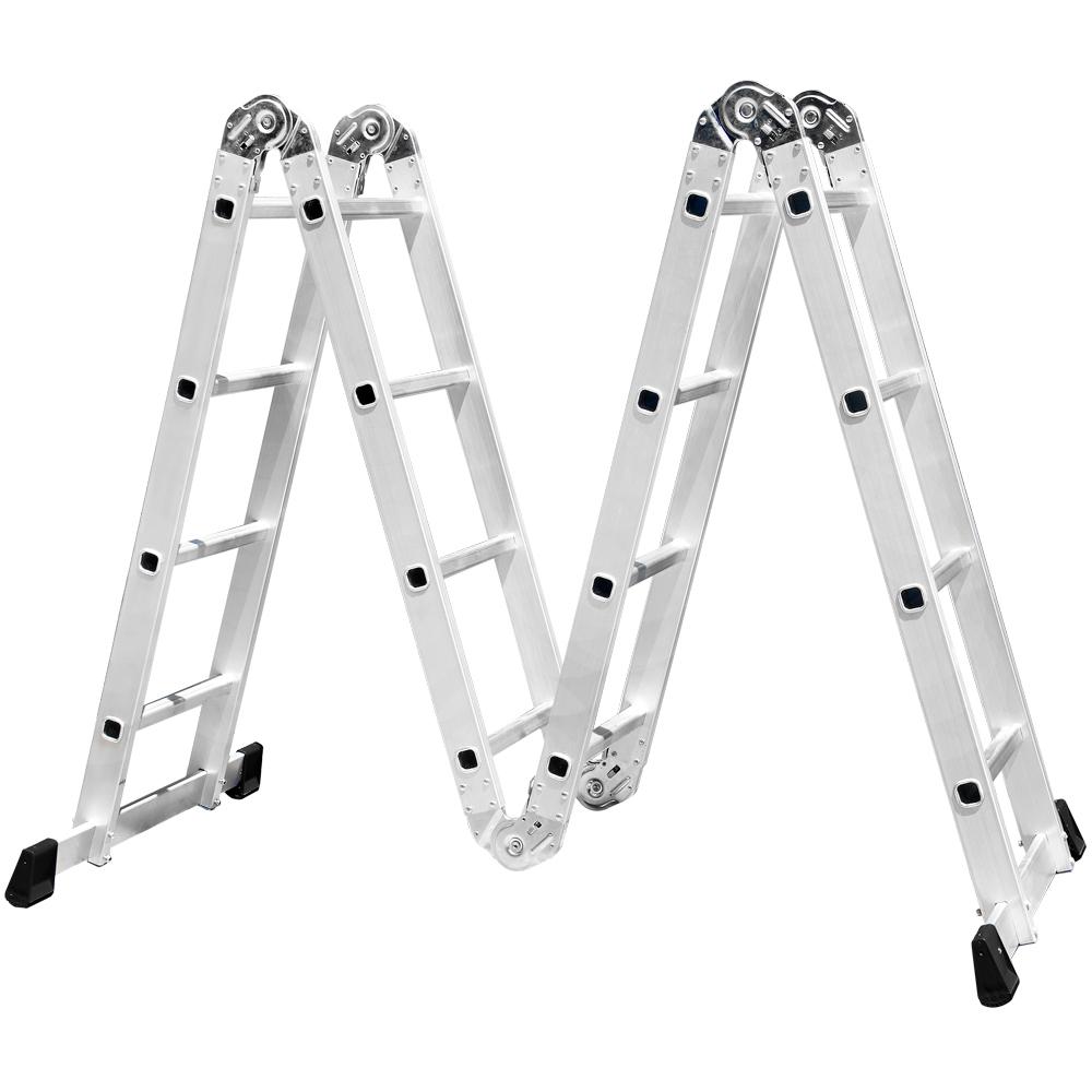 Escada Multifuncional 4x4 Com 16 Degraus Em Alumínio é bom? Vale a pena?