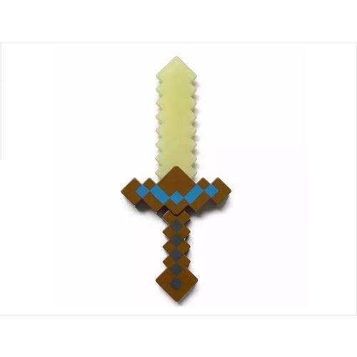 Espada Minecraft 37 CM com Luz e Som é bom? Vale a pena?
