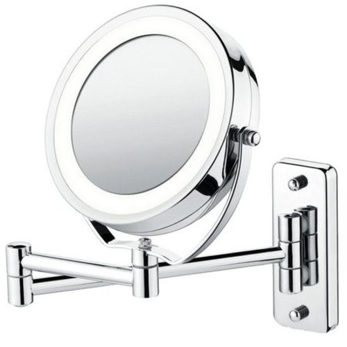 Espelho Articulado Iluminação LED Ampliação 5x Casa Banheiro é bom? Vale a pena?