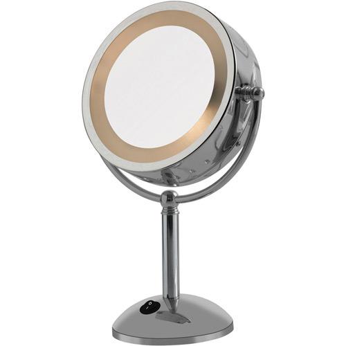 Espelho de Aumento Dupla Face com Luz 3x - Cromado - G-Life é bom? Vale a pena?