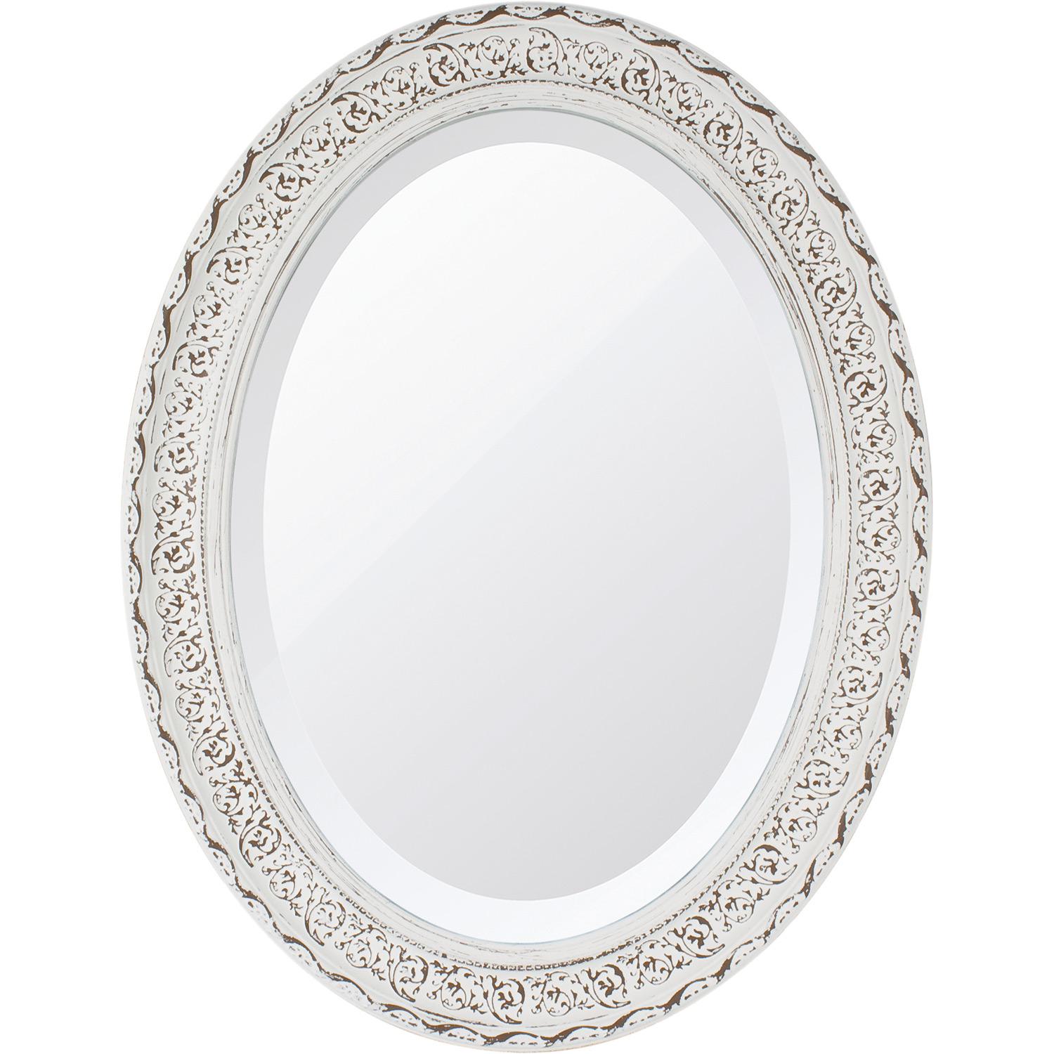 Espelho Oval Bisotê 26190 (66x85cm) Branco Provençal - Ornamental Design é bom? Vale a pena?