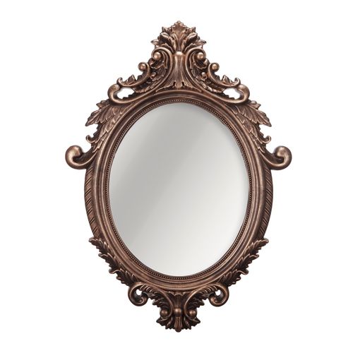 Espelho Redondo de Parede Provençal Rococo Mart Collection 72,5cmx52,5cm Bronze é bom? Vale a pena?