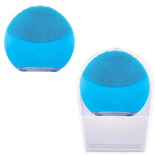 Esponja Massageadora para Limpeza Eletrica e Massageador Aparelho Escova de Limpeza Facial - Azul é bom? Vale a pena?