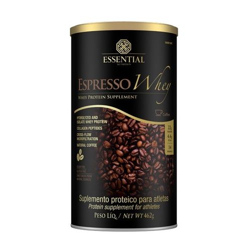 Espresso Whey Cafe Lata 462g Essential Nutrition é bom? Vale a pena?
