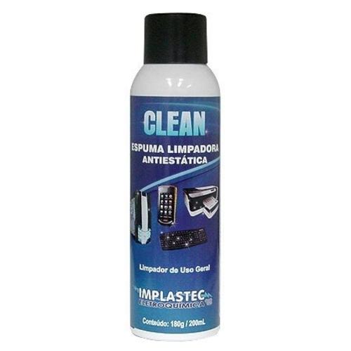 Espuma de Limpeza Antiestática Implastec Clean 180g/200ml é bom? Vale a pena?