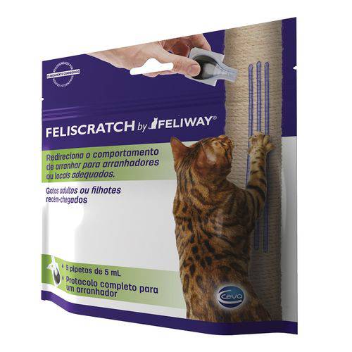 Feliway Feliscratch com 9 Pipetas de 5ml é bom? Vale a pena?