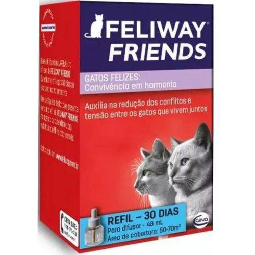 Feliway Friends Ceva Refil 48 Ml para Difusor Elétrico é bom? Vale a pena?