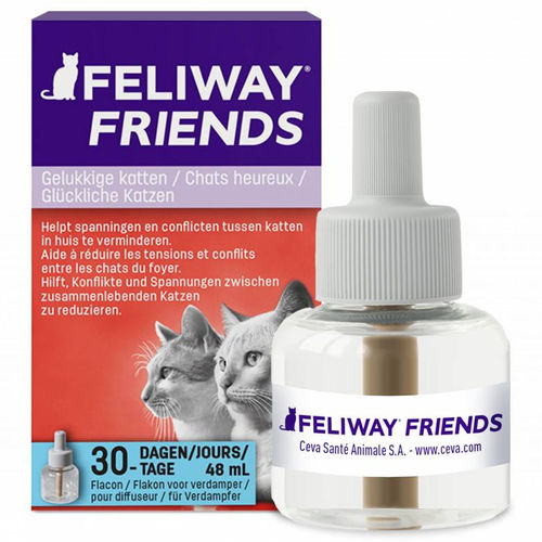 Feliway Refil Friends de 48ml para Difusor Elétrico só Refil é bom? Vale a pena?