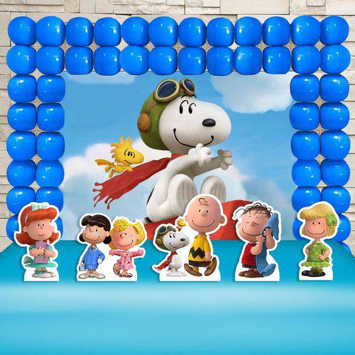 Festa Aniversário Snoopy e Sua Turma Decoração Kit Ouro é bom? Vale a pena?
