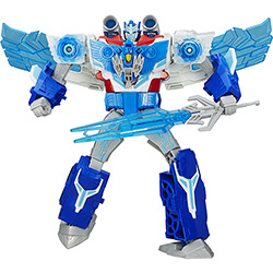 Figura Transformers Power Surge Optimus Prime Hasbro é bom? Vale a pena?