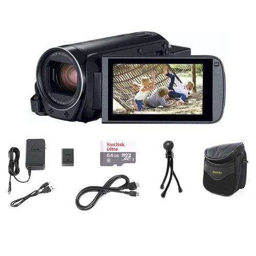 Filmadora Canon Vixia Hf R800 Entr Mic R800+64gb+bolsa+tripé é bom? Vale a pena?