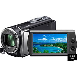 Filmadora Digital Full HD Sony HDR-CX190 30x Zoom Óptico Cartão de 8GB é bom? Vale a pena?