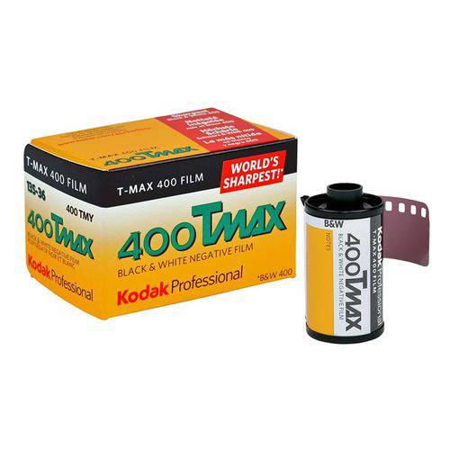 Filme Fotográfico Kodak T-max 400 Preto e Branco Iso 400 é bom? Vale a pena?