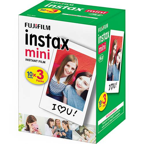 Filme Instax Mini Pack com 30 Fotos - Fujifilm é bom? Vale a pena?