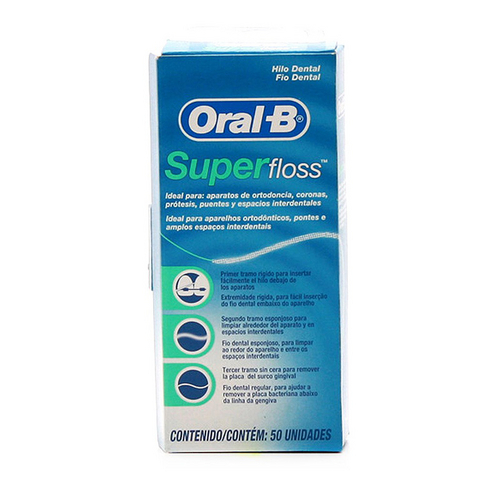 Fio Dental Oral B Super Floss com 50 Metros é bom? Vale a pena?