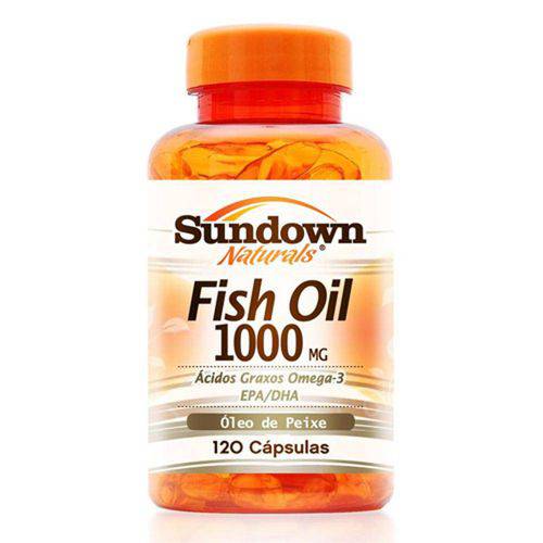 Óleo de Peixe Ômega 3 Fish Oil Sundown 1000mg C/ 120 Cápsulas é bom? Vale a pena?