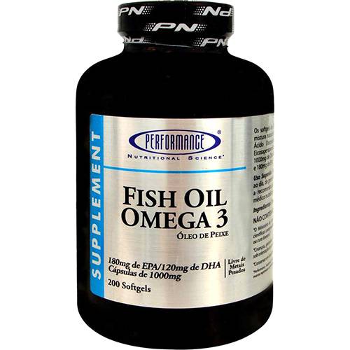 Fish Oil Ômega 3 - 200 Cápsulas - Performance Nutrition é bom? Vale a pena?