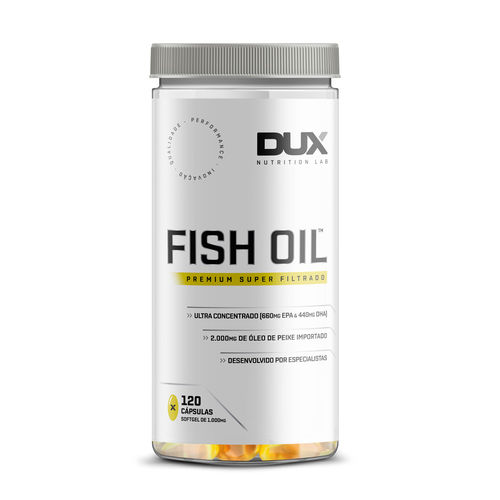 Fish Oil - Pote 120 Cápsulas - Dux Nutrition é bom? Vale a pena?