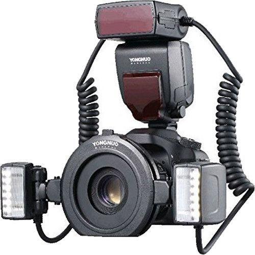 Flash Yongnuo Macro YN-24EX TTL para Câmeras Canon é bom? Vale a pena?