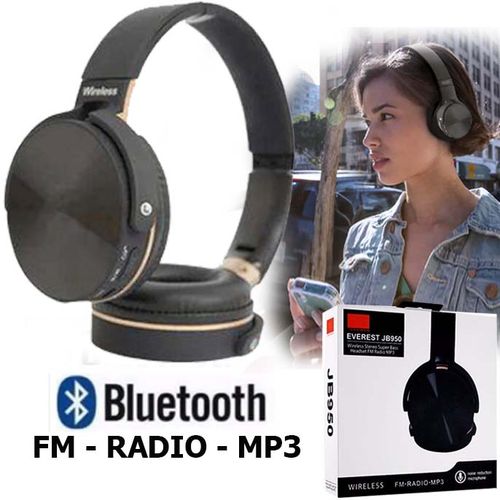 Fone de Ouvido Bluetooth Everest JB950 Recarregavel Micro SD Radio FM é bom? Vale a pena?