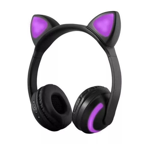 Fone de Ouvido Bluetooth Orelha de Gato com Led Headfone é bom? Vale a pena?