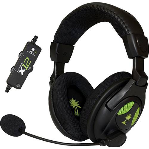 Fone de Ouvido C/ Fio Ear Force X12 para Xbox 360/PC - Turtle Beach é bom? Vale a pena?