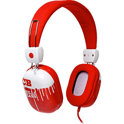 Fone de Ouvido Chilli Beans Supra Auricular Vermelho e Branco HIPSTER TM-612MV/2-3 é bom? Vale a pena?