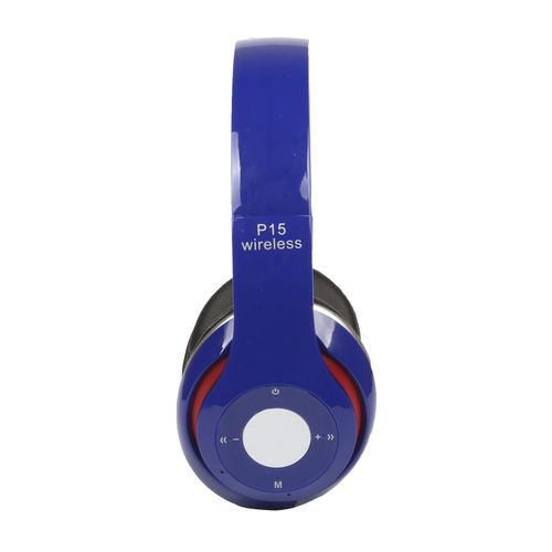 Fone de Ouvido Headphone P15 Bluetooth 4.0 Fm Micro Sd - Azul é bom? Vale a pena?