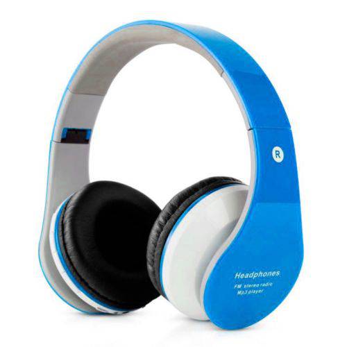 Fone de Ouvido Headphone Sem Fio Bluetooth Micro Sd Fm B01 - Azul é bom? Vale a pena?