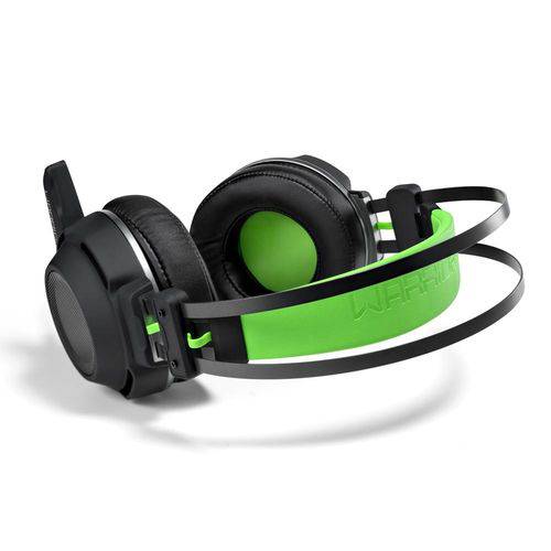 Fone de Ouvido Headset Gamer Multilaser Warrior Preto e Verde - Ph225 é bom? Vale a pena?