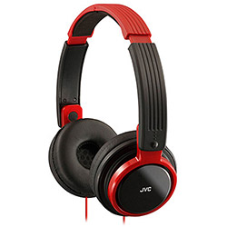 Fone de Ouvido JVC Vermelho - Série Compactos e Dobráveis Ha-S200-R-J é bom? Vale a pena?