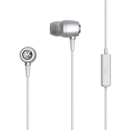 Fone de Ouvido Motorola Earbuds Metal Intra-Auricular com Microfone Prata é bom? Vale a pena?