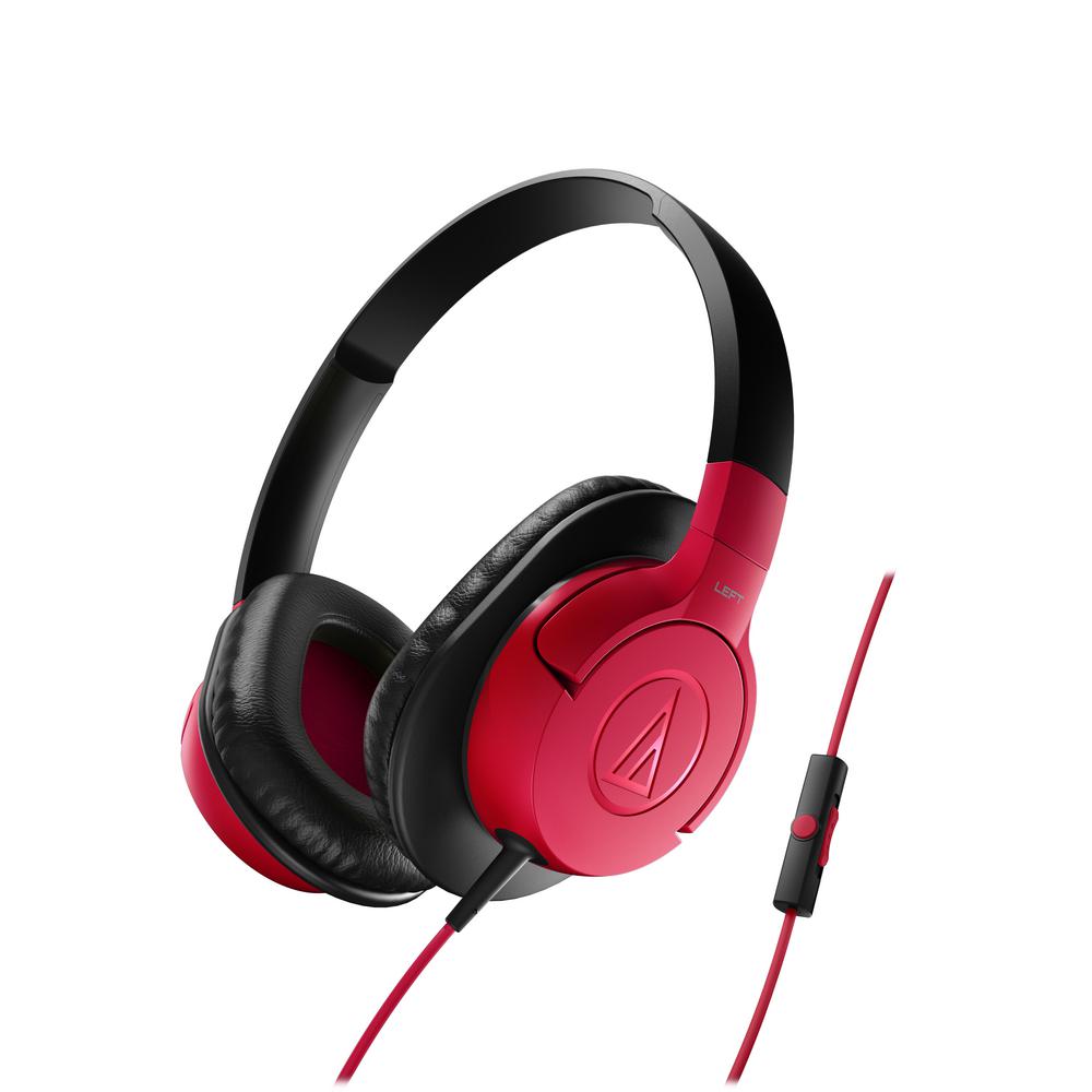 Fone De Ouvido Over-Ear Sonicfuel Ath-Ax1is Para Smartphones - Audio Technica-Vermelho é bom? Vale a pena?