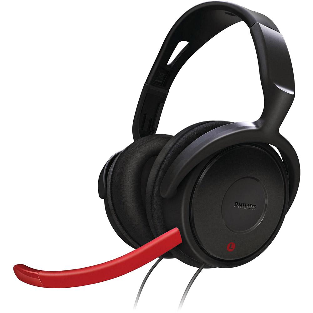 Fone de Ouvido Philips Over Ear com Controle Preto/Vermelho - SHG7980/10 é bom? Vale a pena?