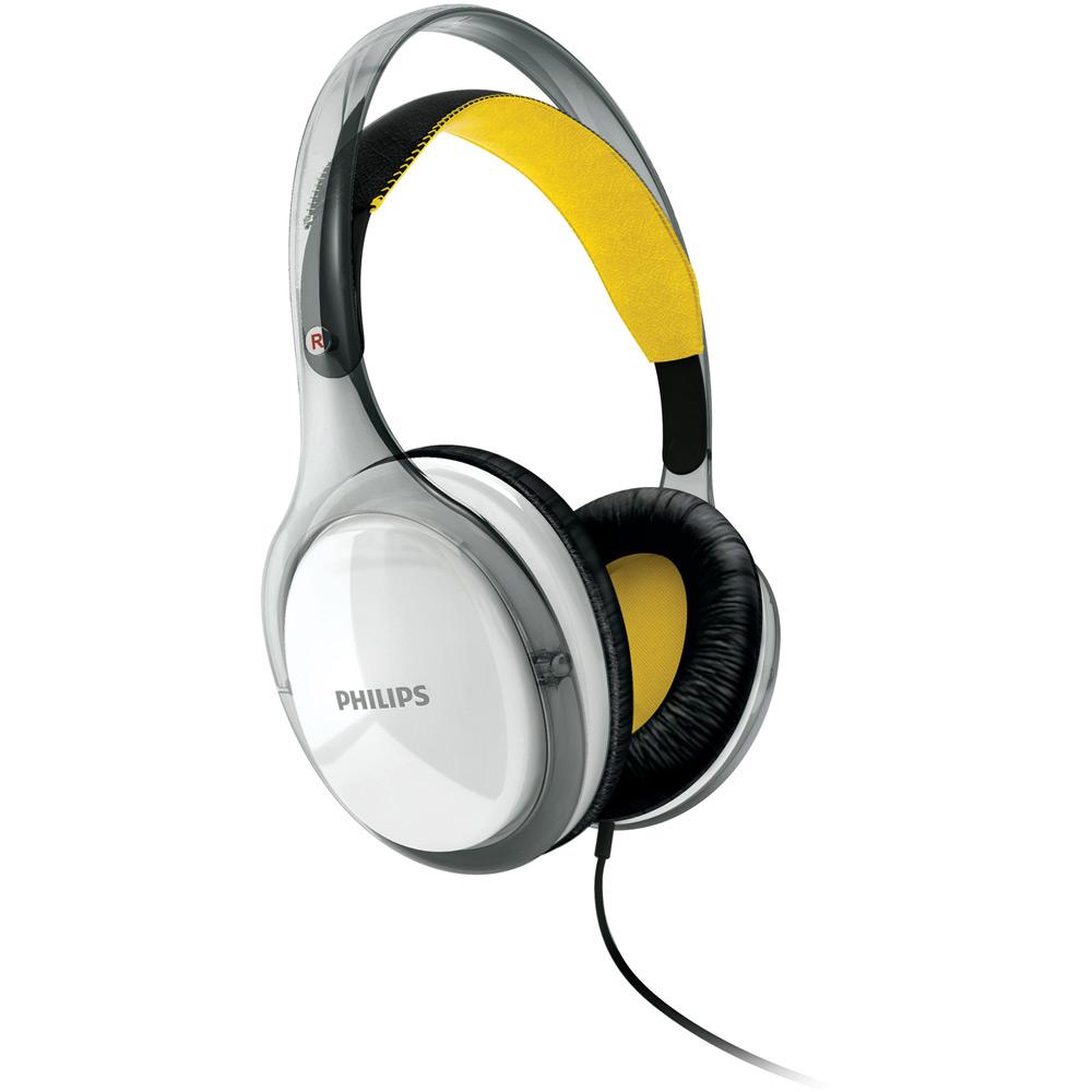Fone de Ouvido Philips Supra Auricular Branco/Amarelo - SHL9560 é bom? Vale a pena?