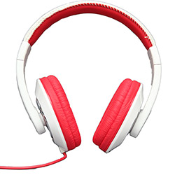 Fone de Ouvido Smarts Supra Auricular Branco/Vermelho - SM-0016 é bom? Vale a pena?