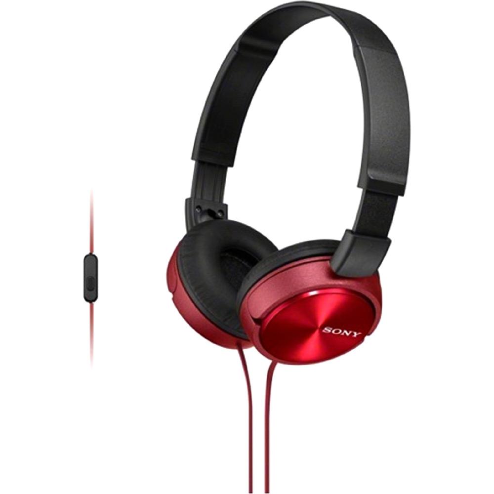 Fone de Ouvido Sony MDR-ZX310AP/RQCE7 Headphone Vermelho é bom? Vale a pena?