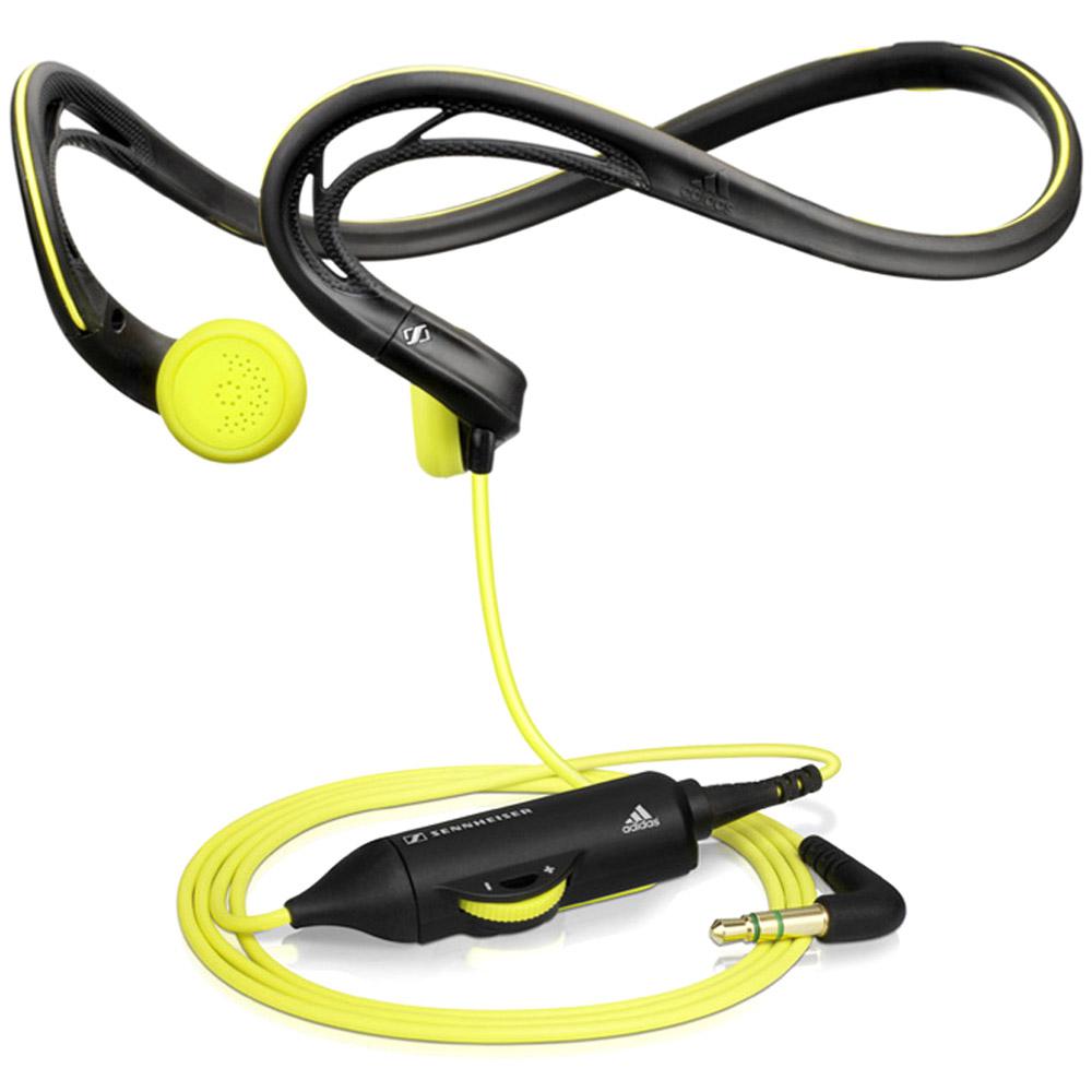 Fone de Ouvido Sports Adidas - PMX 680 - Amarelo e Preto - Sennheiser é bom? Vale a pena?