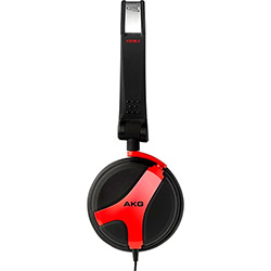 Fone e Headphone AKG para DJ Profissional Vermelho K518LE é bom? Vale a pena?
