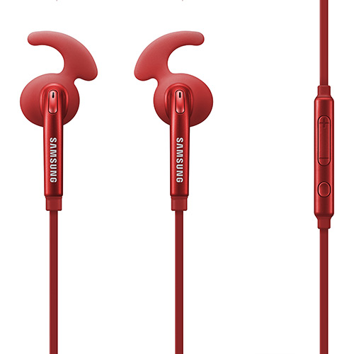 Fone Estéreo com Fio In Ear Fit Vermelho - Samsung é bom? Vale a pena?